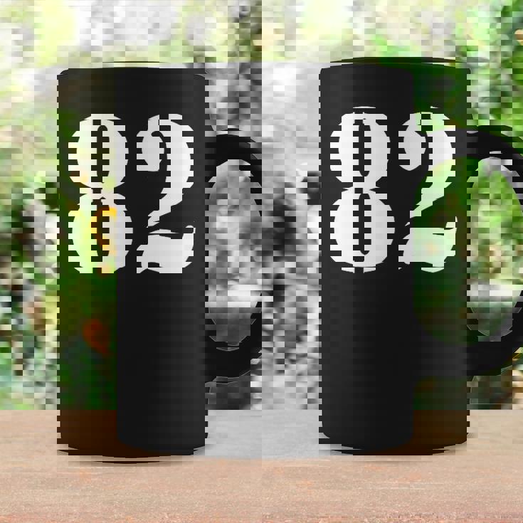 エイティツー 数字 82 ナンバー コーヒーマグ ギフトのアイデア