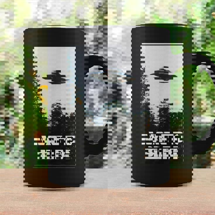 エイリアン Ufo ハンターシャツ I Want To Believe コーヒーマグ ギフトのアイデア