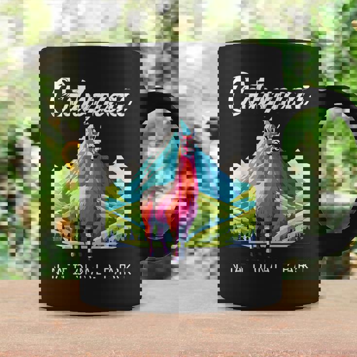 エクアドル コトパクシ国立公園 レトロ ラマ お土産 ハイキング コーヒーマグ ギフトのアイデア