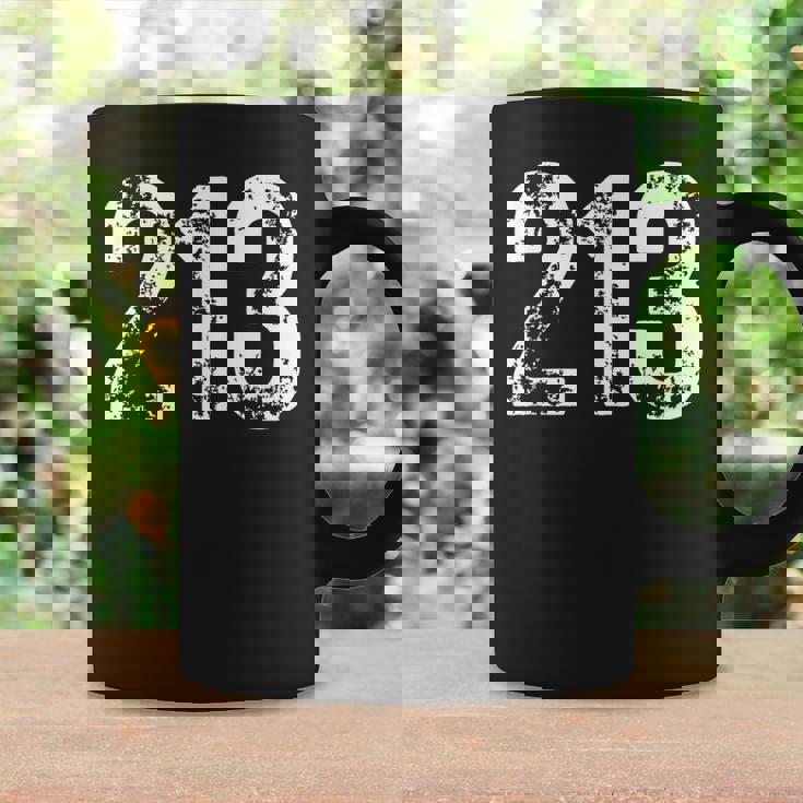 エリアコード 213 ロサンゼルス カリフォルニア La エリアコード Ca 213 コーヒーマグ ギフトのアイデア