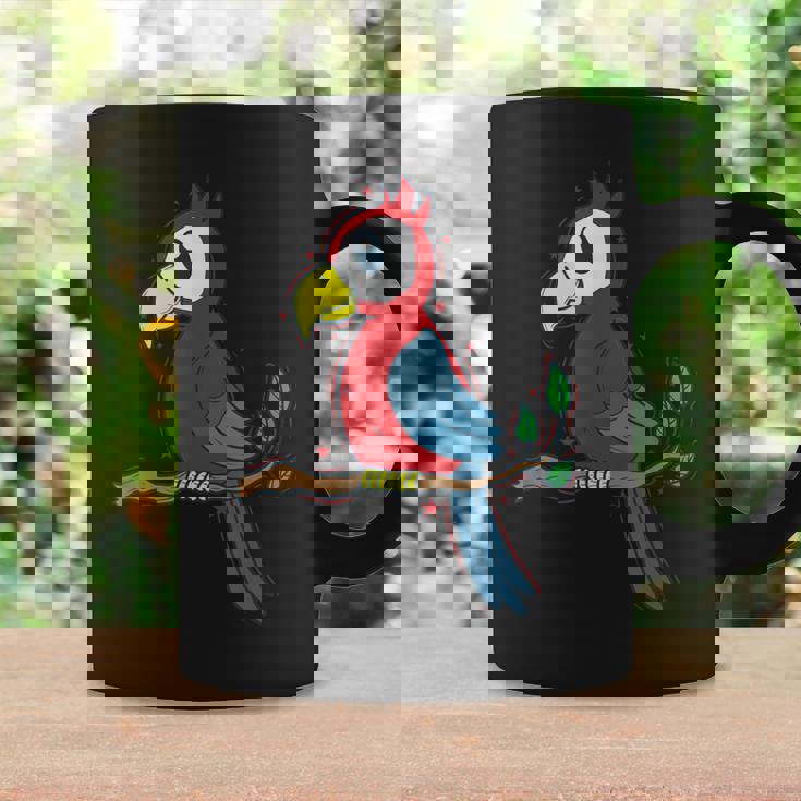 オウム エキゾチック トロピカル 動物 コーヒーマグ ギフトのアイデア