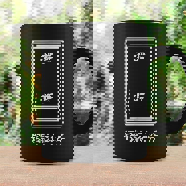 オフオフ やる気スイッチ ジョーク かわいい おやじギャグ ギャグ おもしろ コーヒーマグ ギフトのアイデア