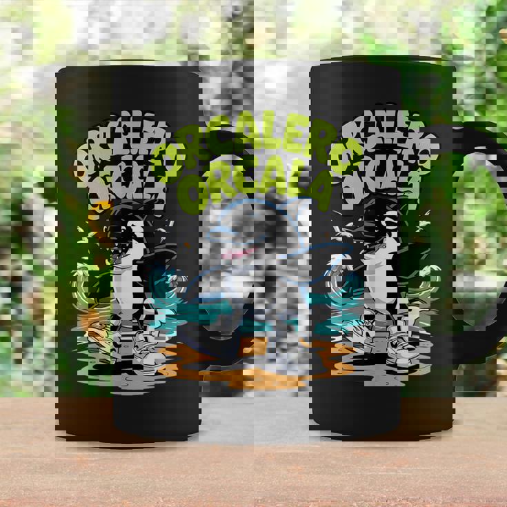 オルカレロ オルカラ イタリアンシャチ ブレイン ミーム コーヒーマグ ギフトのアイデア