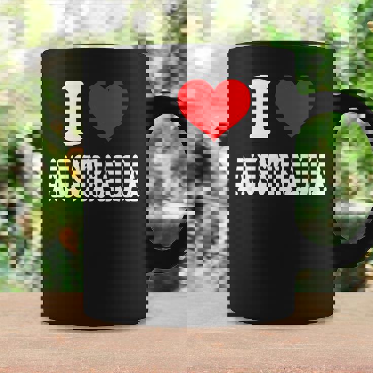 オーストラリア アイ・ハート・オーストラリア アイ・ラブ・オーストラリア コーヒーマグ ギフトのアイデア