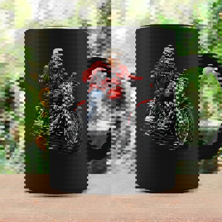 オートバイ アメリカン バイク おもしろ パロディ バイカー トランプ ライダー クルーザー モーターサイクル No3 コーヒーマグ ギフトのアイデア