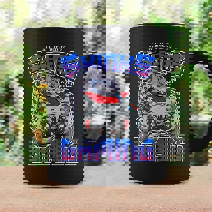 オール・アイ・ニード・イズ・アオジタトカゲとゲーム・ビデオゲーム・爬虫類 コーヒーマグ ギフトのアイデア