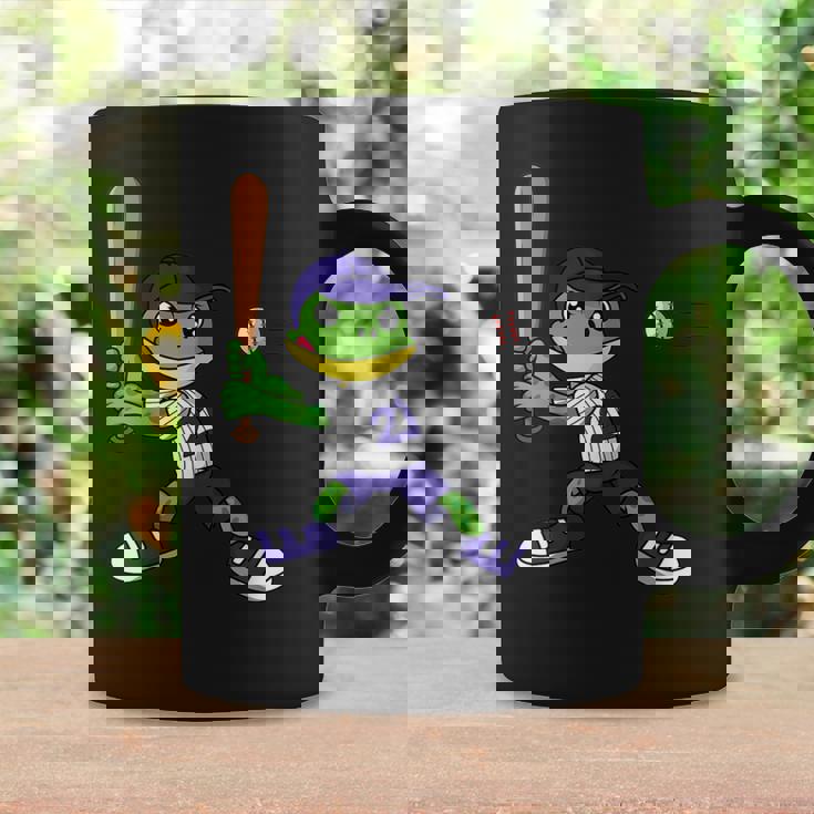 カエルの野球、カエルの野球、カエルの野球選手 コーヒーマグ ギフトのアイデア