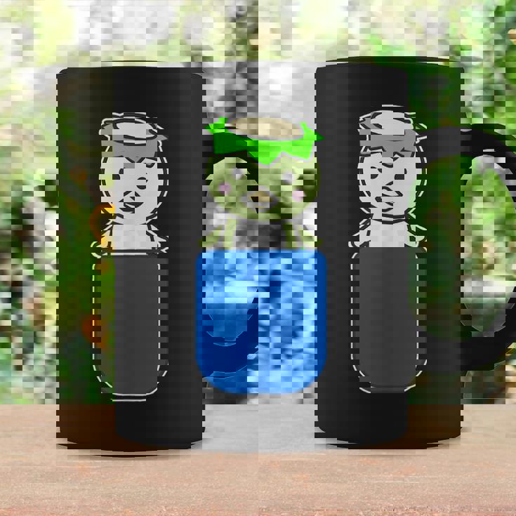 カッパ くん『いん・ざ・ぽけっと』河童【どうぶつフレンズ】きゅうり 妖怪 ゆるくて かわいい イラスト コーヒーマグ ギフトのアイデア