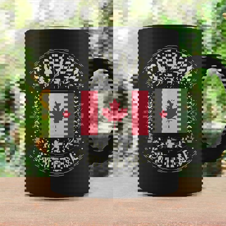 カナダは非売品です 愛国的なカナダ人 コーヒーマグ ギフトのアイデア