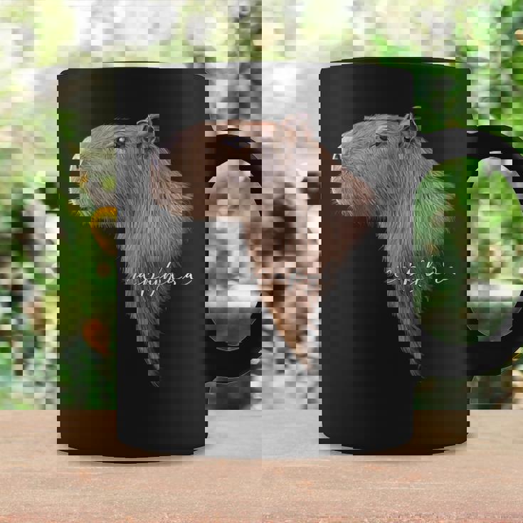 カピバラ グラフィック アート カピバラ Ro Ro Ro歯動物 アニマル ラバー コーヒーマグ ギフトのアイデア