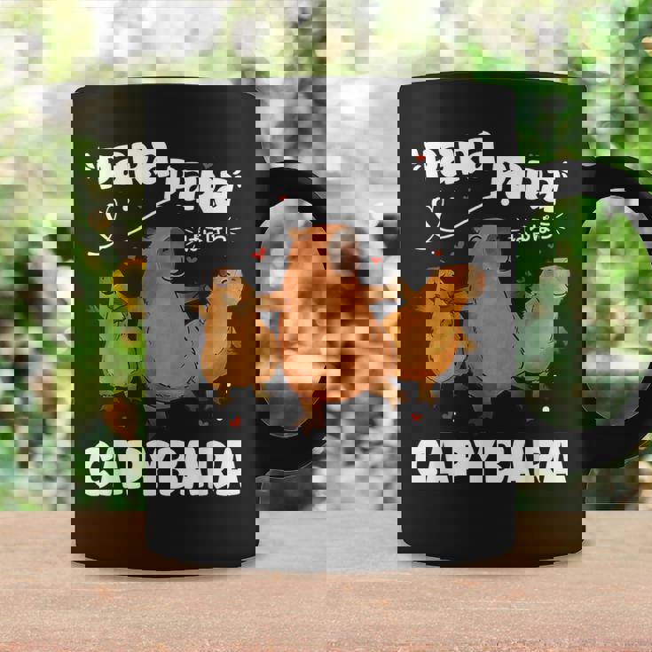 カピバラ好きファニーパラパラカピバラ コーヒーマグ ギフトのアイデア
