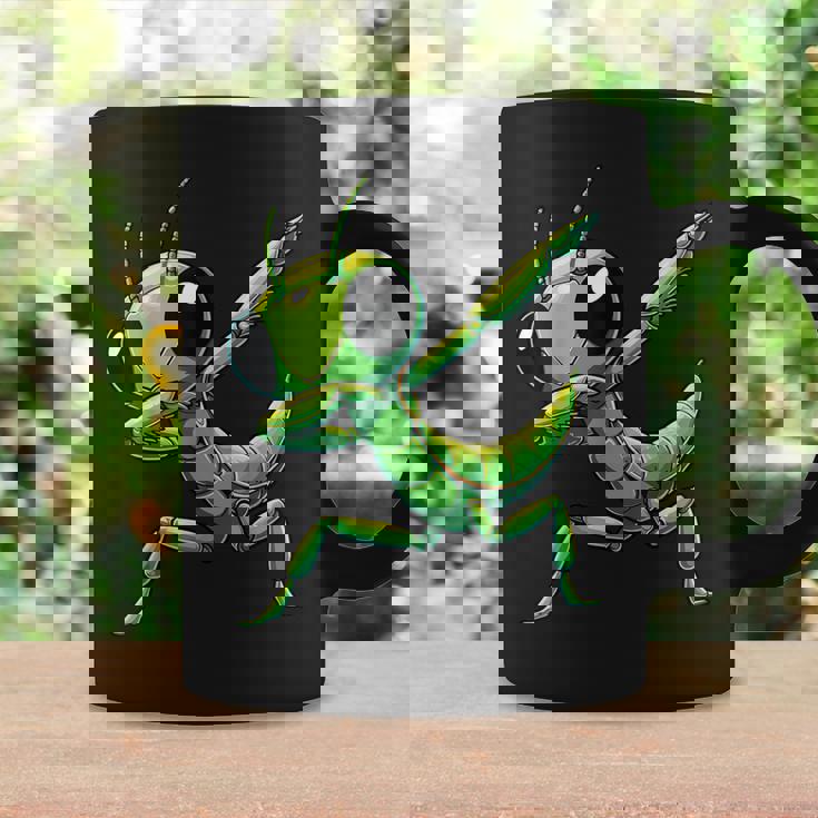 カマキリ、おかしなカマキリ コーヒーマグ ギフトのアイデア