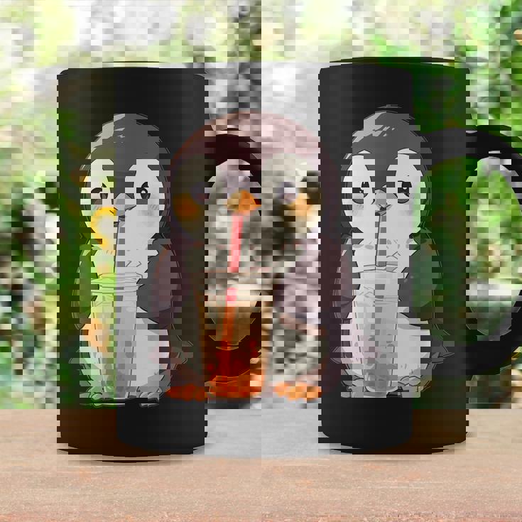 カワイイ ペンギンドリンク バブルティー ペンギンボバ コーヒーマグ ギフトのアイデア