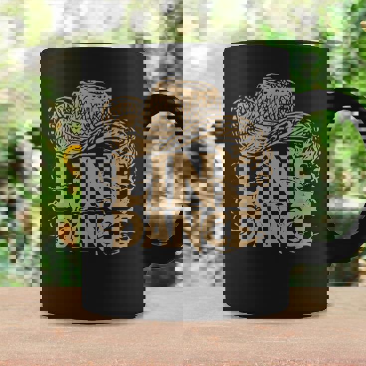 カントリー・ウエスタンのラインダンス コーヒーマグ ギフトのアイデア