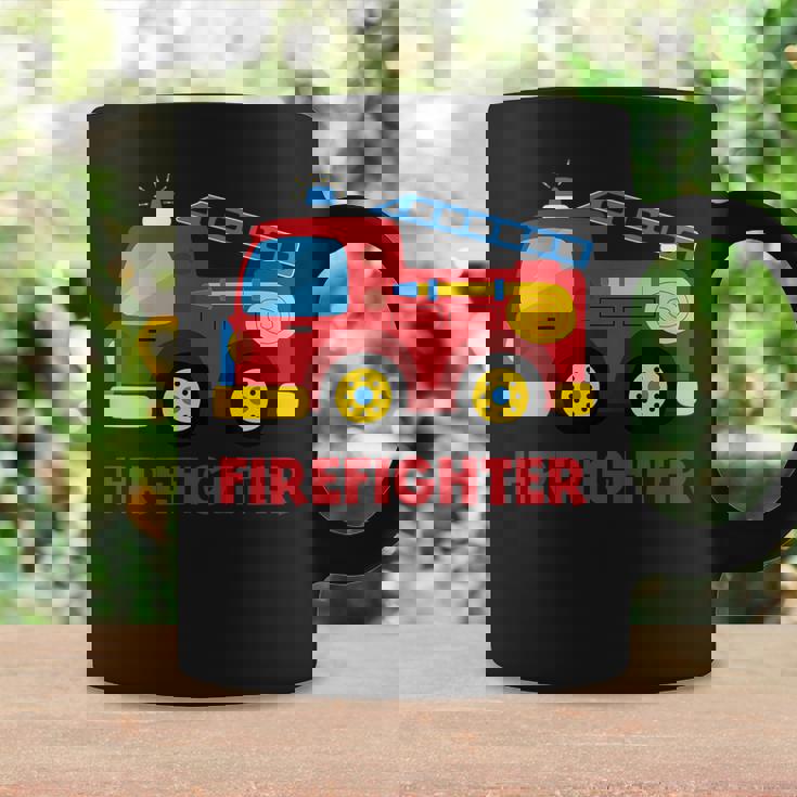 キッズ 消防車消防車 コーヒーマグ ギフトのアイデア