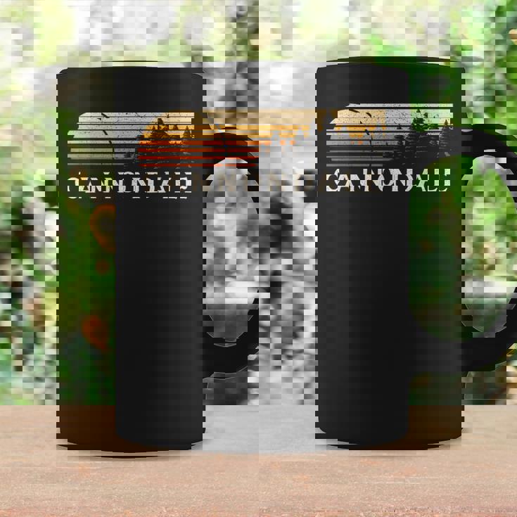 キャノンデール、Ct ヴィンテージ エバーグリーン サンセット 80年代 レトロ コーヒーマグ ギフトのアイデア