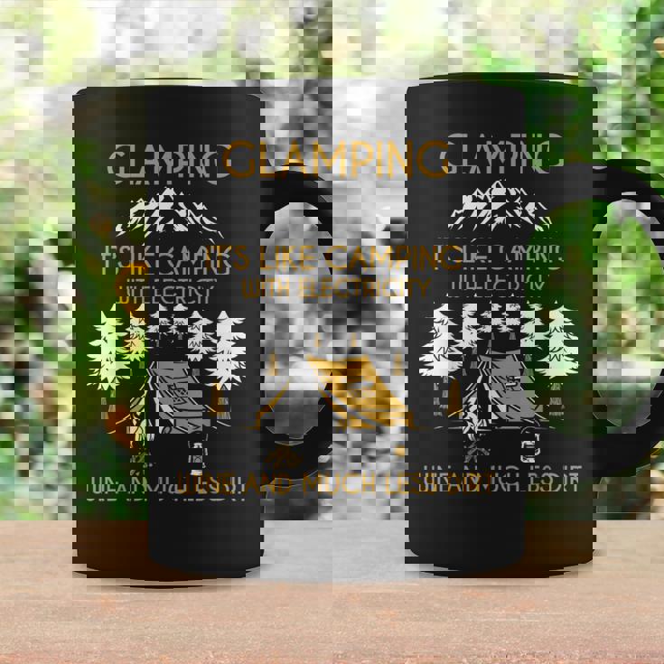 キャンパー ワインキャンプ ネイチャー グランピング キャンプテント コーヒーマグ ギフトのアイデア