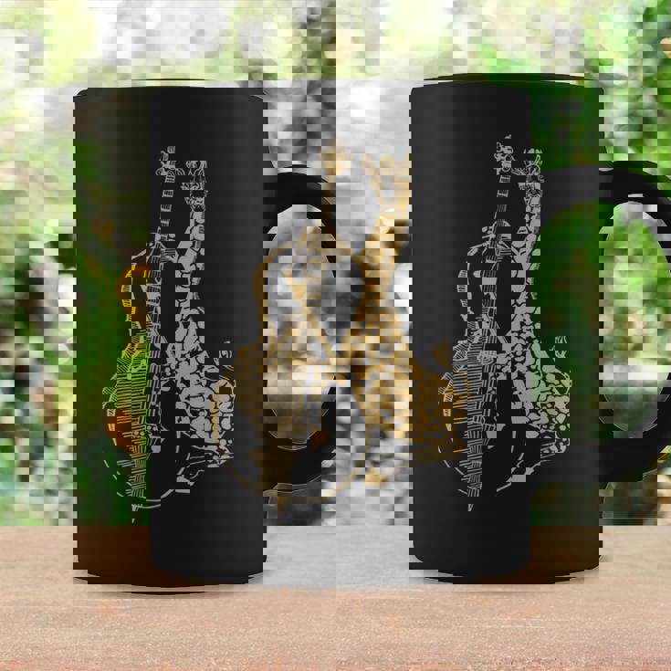 キリン 演奏 チェロ おもしろい 動物 チェリスト ロック ミュージシャン アート コーヒーマグ ギフトのアイデア