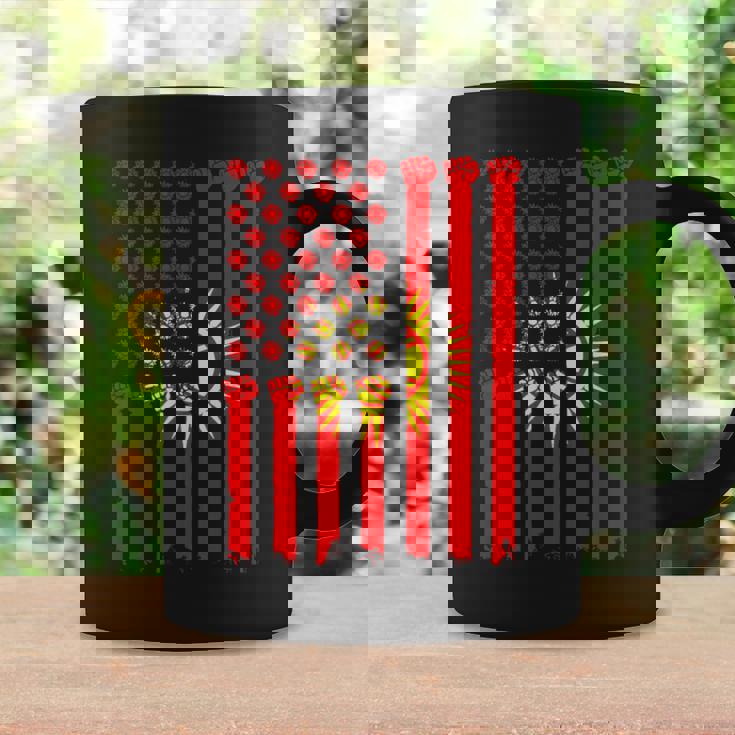 キルギス アメリカ 手拳 キルギス ルーツ アメリカ キルギス 国旗 コーヒーマグ ギフトのアイデア