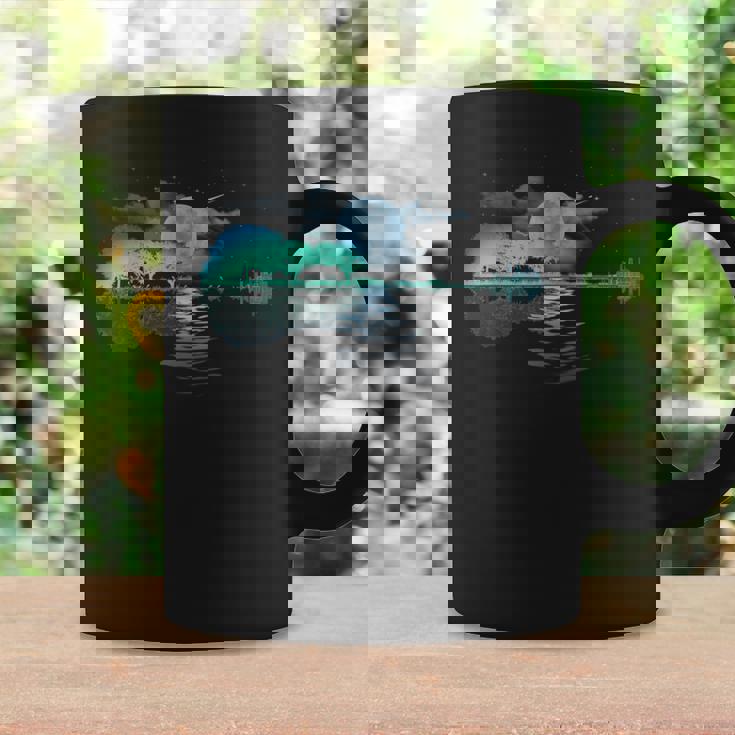 ギター レイクリフレクションズ レイクシャドウ 音楽 アコースティックギター コーヒーマグ ギフトのアイデア