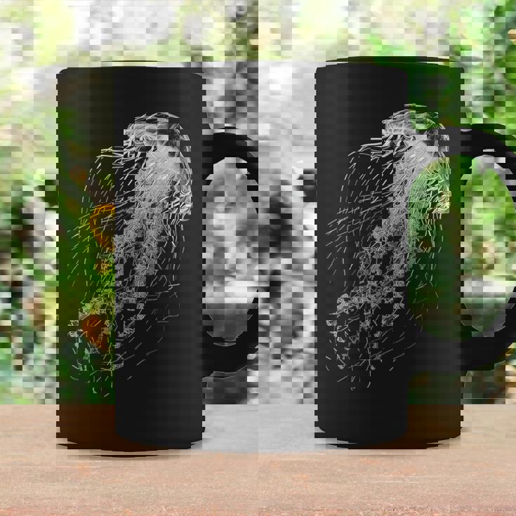 クラゲ 動物 モチーフ イラスト クラゲ コーヒーマグ ギフトのアイデア