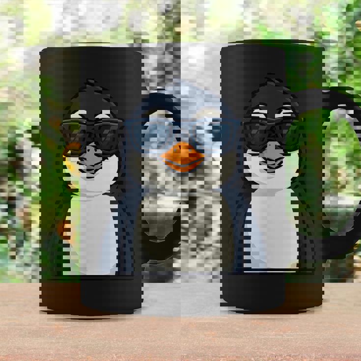 クールサングラス ペンギン 夏 コーヒーマグ ギフトのアイデア