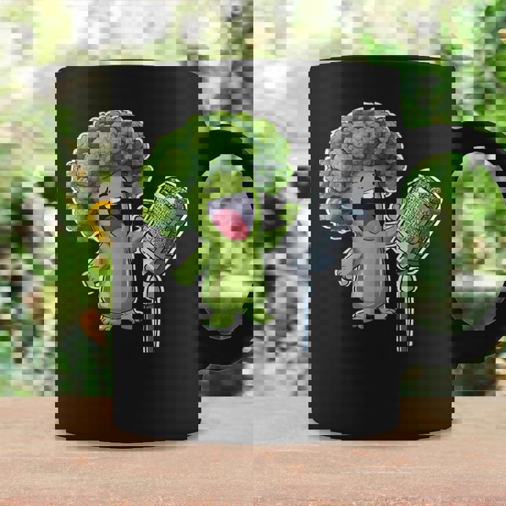 クールブロッコリー ベジタリアン ビーガン ベジタブルフード メンズ レディース コーヒーマグ ギフトのアイデア