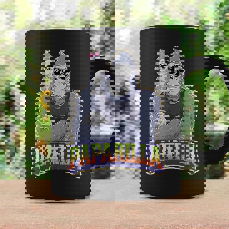 クール・パパ・ゴリラ 父娘ゴリラ コーヒーマグ ギフトのアイデア