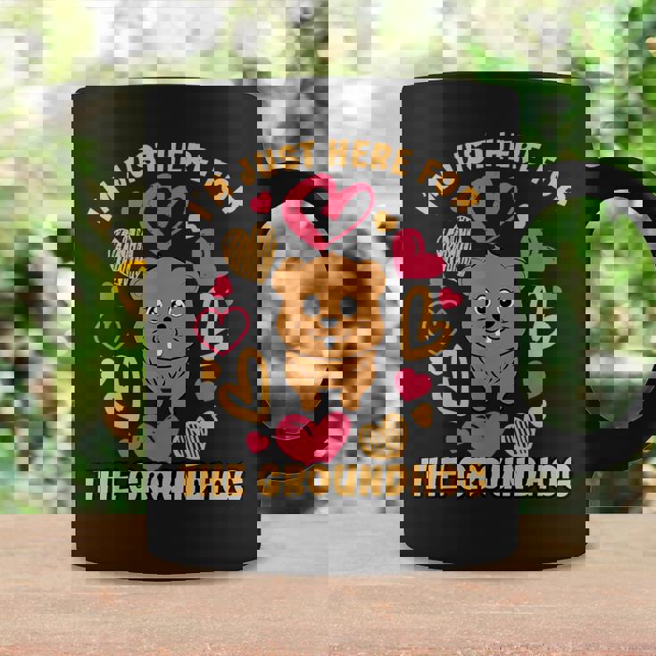 グラウンドホッグデー 2024 愛好家 2月2日 おもしろグラウンドホッグ コーヒーマグ ギフトのアイデア