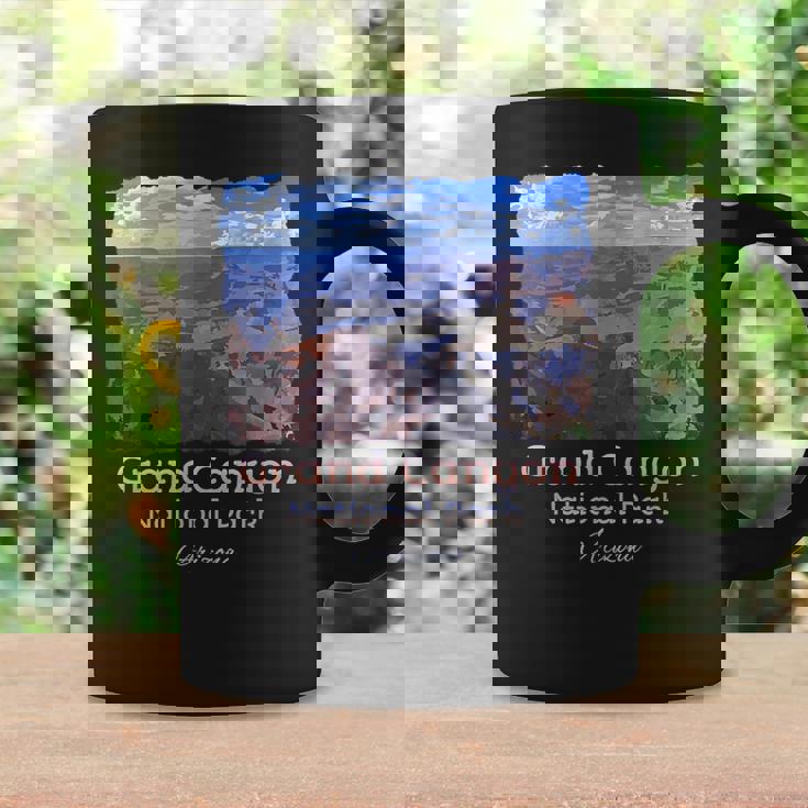 グランドキャニオン国立公園、アリゾナ州カラフルシーニックtシャツ コーヒーマグ ギフトのアイデア