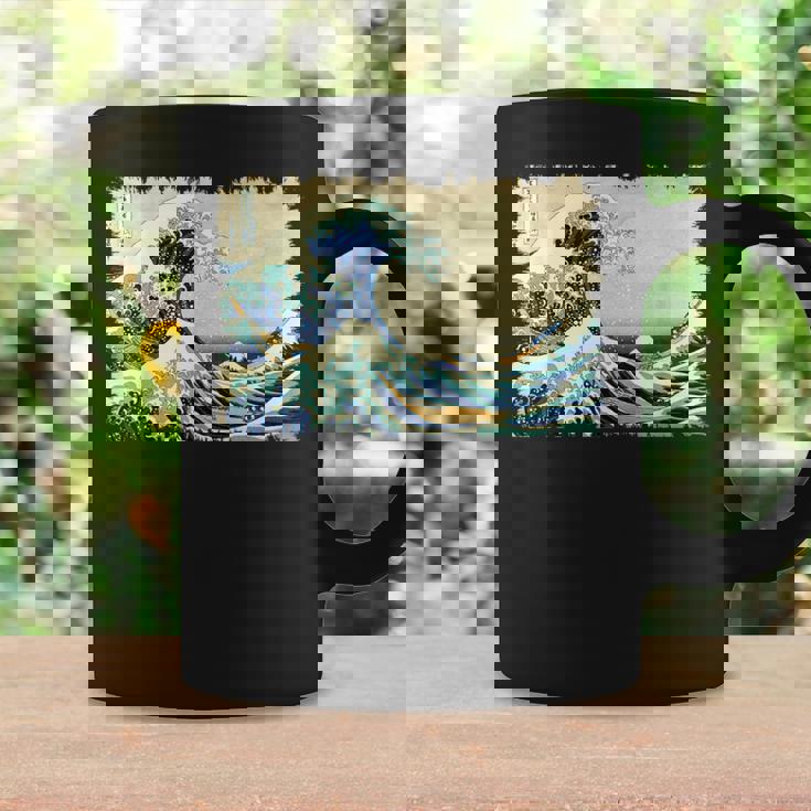 グレートウェーブ 葛飾北斎 名物 ヴィンテージアート おしゃれ コーヒーマグ ギフトのアイデア