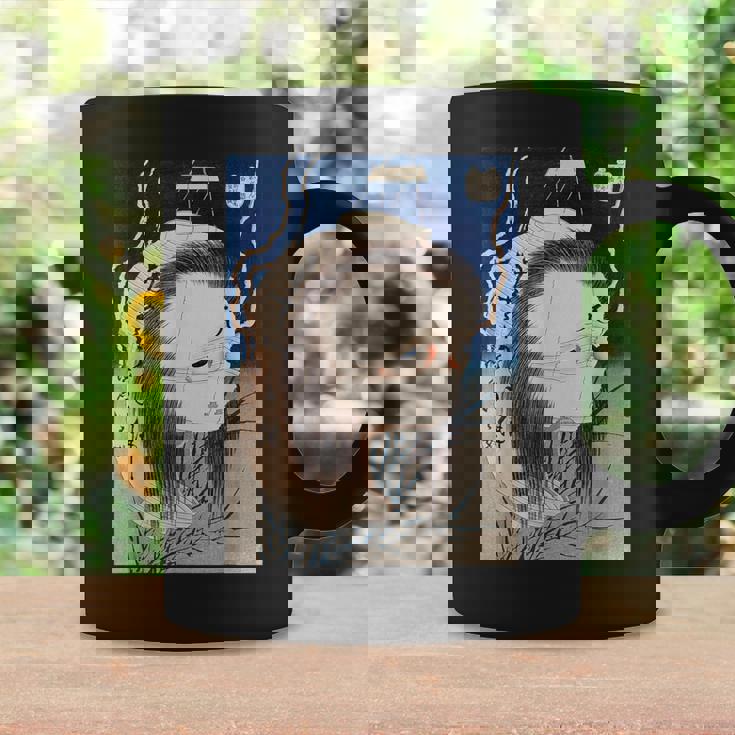 ゴースト 亡霊 霊魂 ファントム 葛飾北斎 日本美術 ハロウィン 妖怪 提灯お岩 百物語 お岩さん 百物語 コーヒーマグ ギフトのアイデア