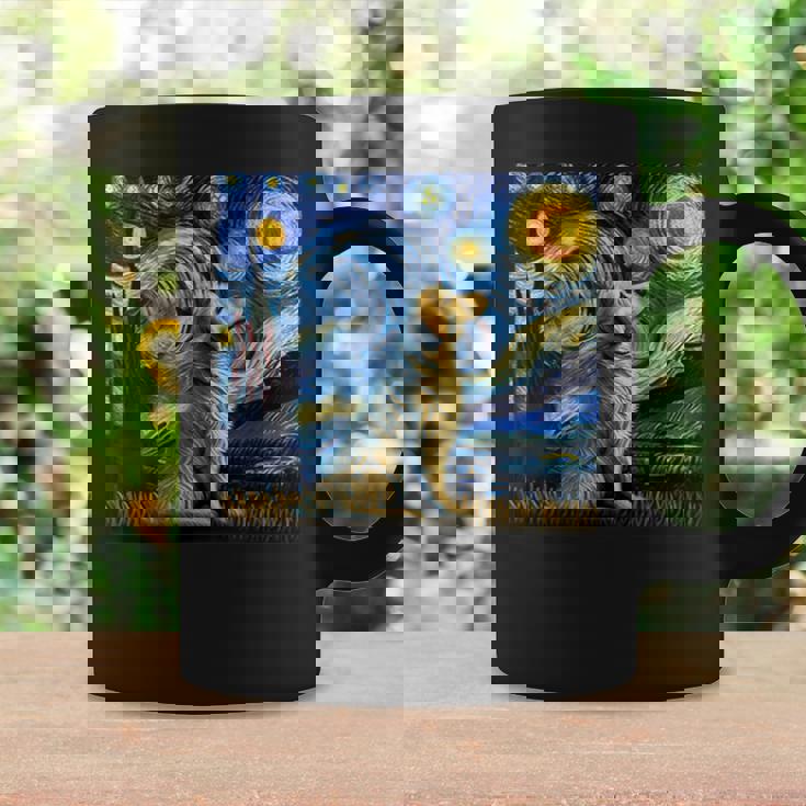 ゴールデンレトリバー 面白いtシャツ 犬 星月夜 イヌ かわいい メンズ おもしろ 服 グッズ ネタ わんこ コーヒーマグ ギフトのアイデア