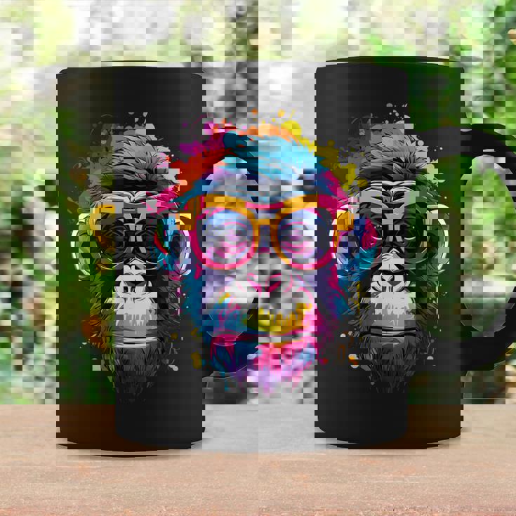 サイケデリック・エイプ、オタク、エイプ コーヒーマグ ギフトのアイデア