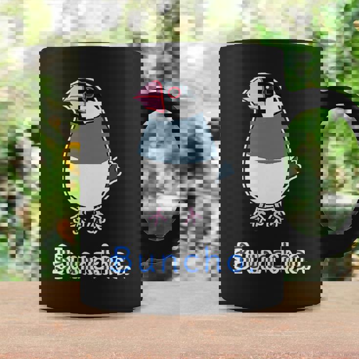 サクラブンチョウ さん『セルフィー』桜文鳥【どうぶつフレンズ】動物 イラスト コーヒーマグ ギフトのアイデア