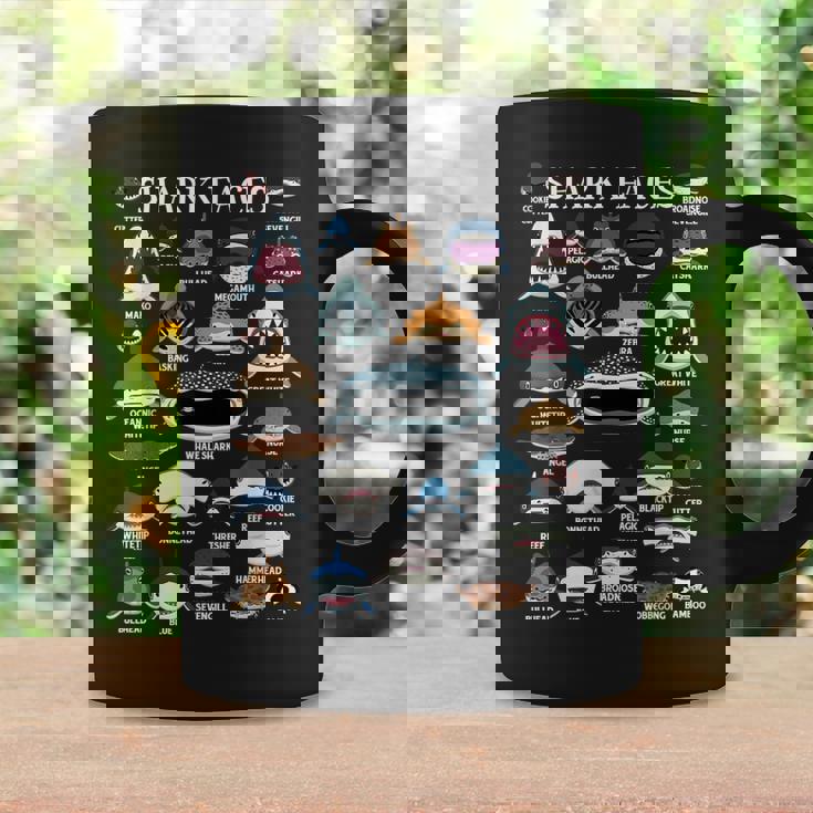サメの種類 面白いサメの顔 サメの恋人 キッズ 先生 コーヒーマグ ギフトのアイデア