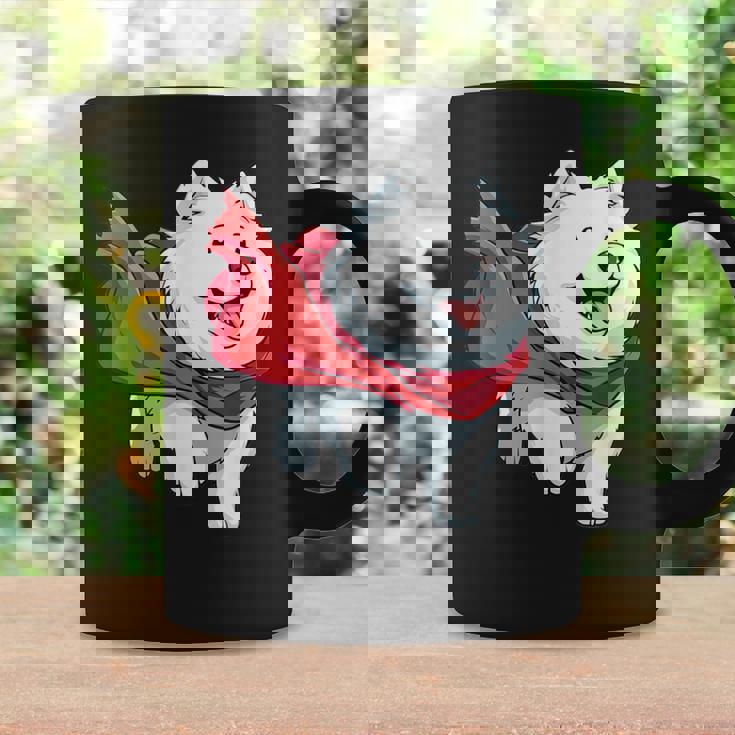 サモエド犬-サモエド コーヒーマグ ギフトのアイデア