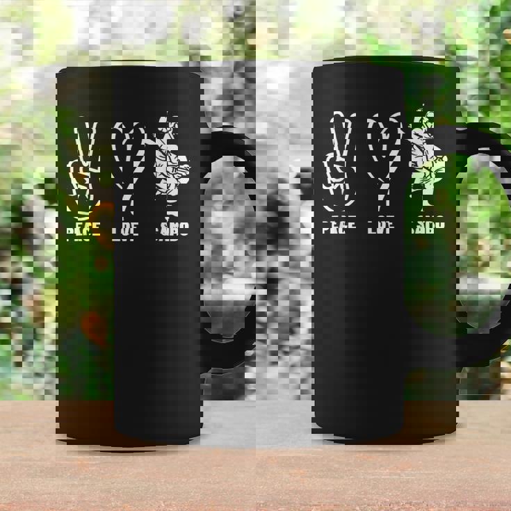 サンボ コーチ ピース ラブ サンボ コーヒーマグ ギフトのアイデア