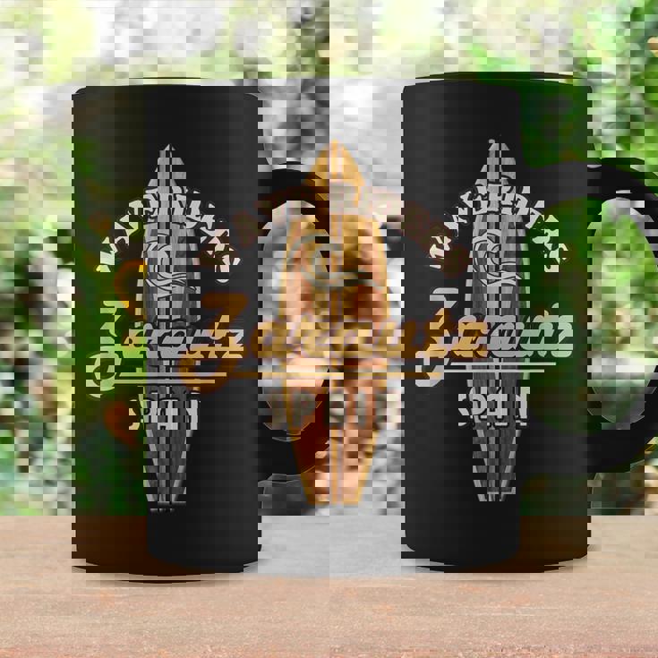 サーフ ザラウツ スペイン サーフィン バケーション コーヒーマグ ギフトのアイデア