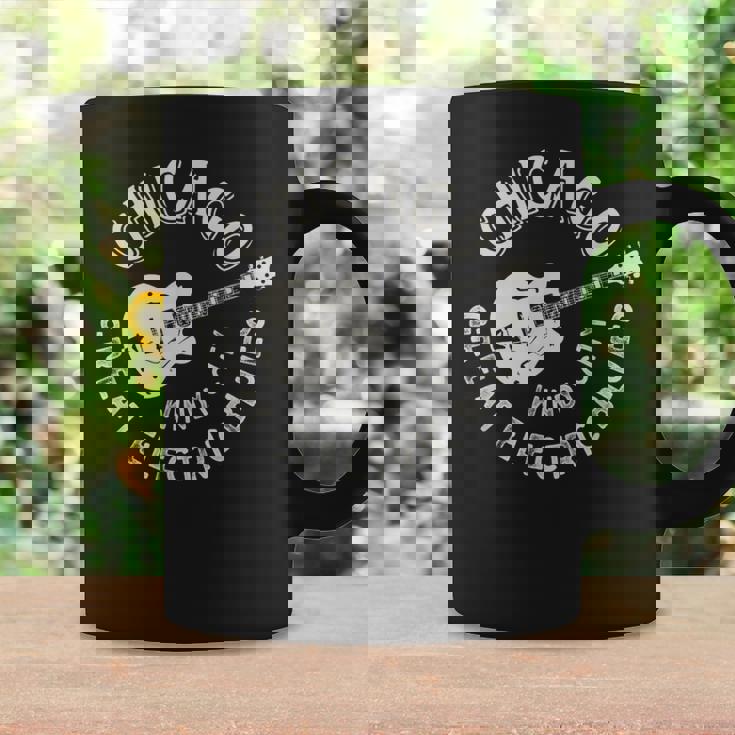 シカゴ・エレクトリック ブルース アメリカンミュージック ビンテージ コーヒーマグ ギフトのアイデア