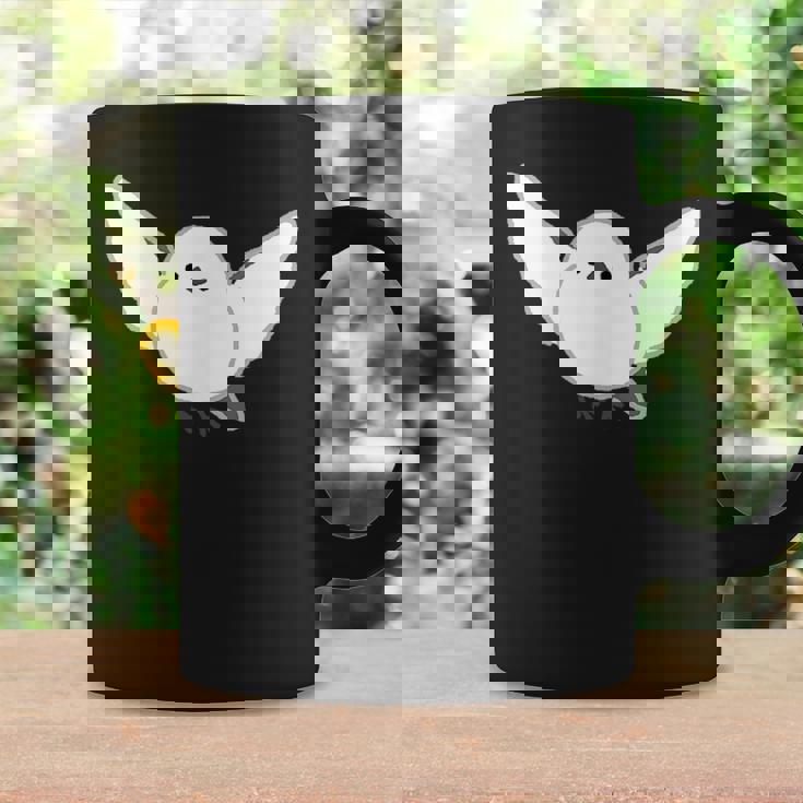 シマエナガ 翼を広げて飛ぶ しまえなが デフォルメ コーヒーマグ ギフトのアイデア