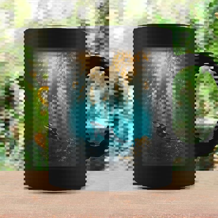 シャチが特徴的なシャチ。 コーヒーマグ ギフトのアイデア