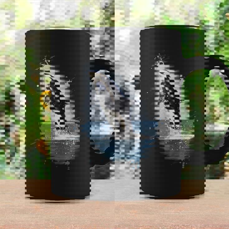 シャチとシャチのギフト コーヒーマグ ギフトのアイデア