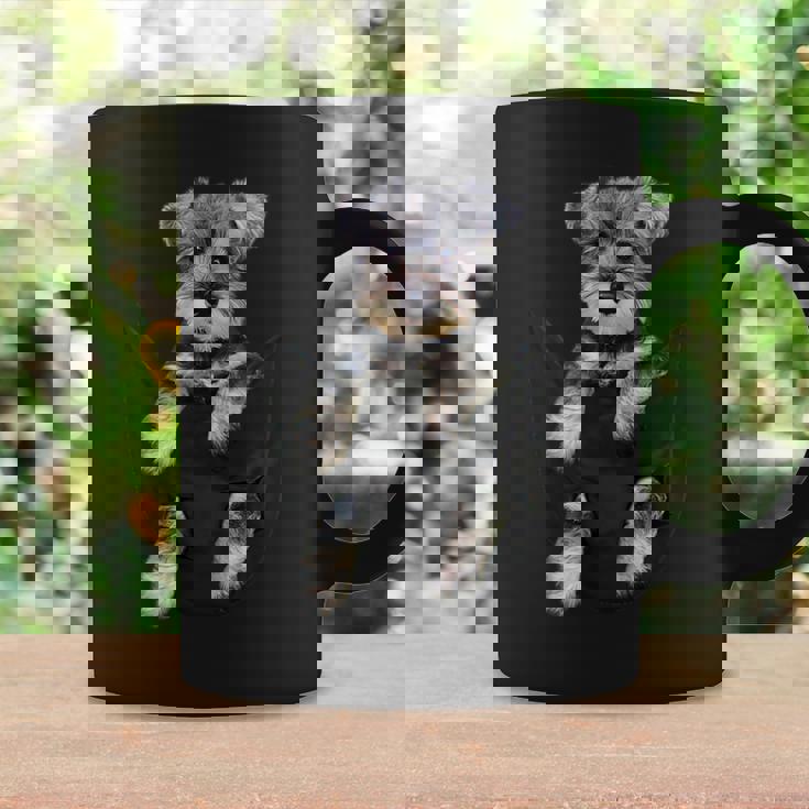 シュナウザー犬のポケットパピーギフト コーヒーマグ ギフトのアイデア