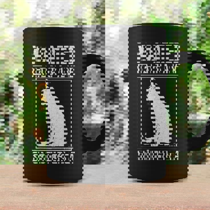 シュレディンガーの猫 指名手配の猫 死んで生きている 物理学 物理学者 コーヒーマグ ギフトのアイデア