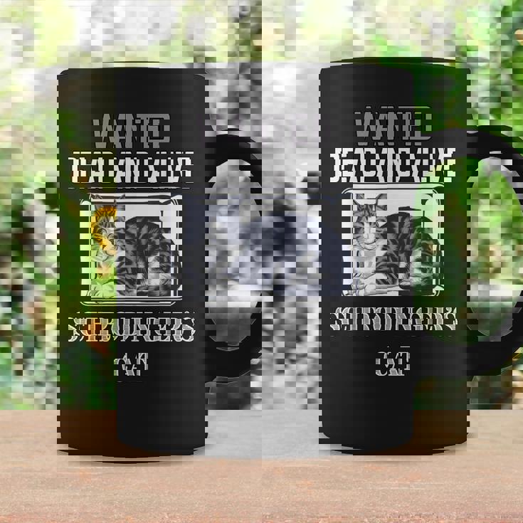 シュレディンガーの猫指名手配教師 物理科学教授 コーヒーマグ ギフトのアイデア