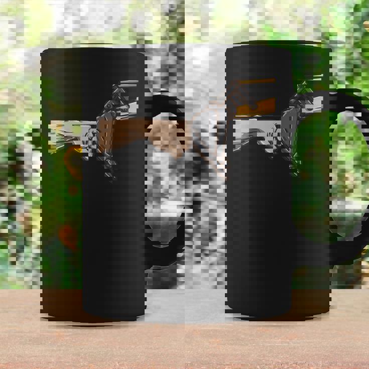 ショベルカー バケット 拳 バンプダッド ジョーク 面白い相棒 人生用 コーヒーマグ ギフトのアイデア