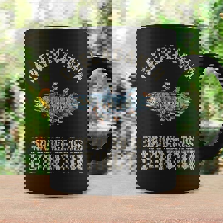 シーラカンス深層水化石絶滅サバイバーシーラカンス。 コーヒーマグ ギフトのアイデア