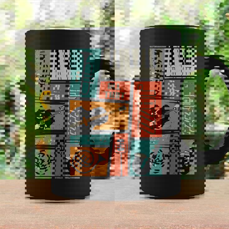 ジャズ音楽-レトロヴィンテージピアノジャズ コーヒーマグ ギフトのアイデア