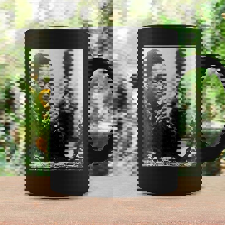 ジョン・コルトレーン 白黒写真 コーヒーマグ ギフトのアイデア